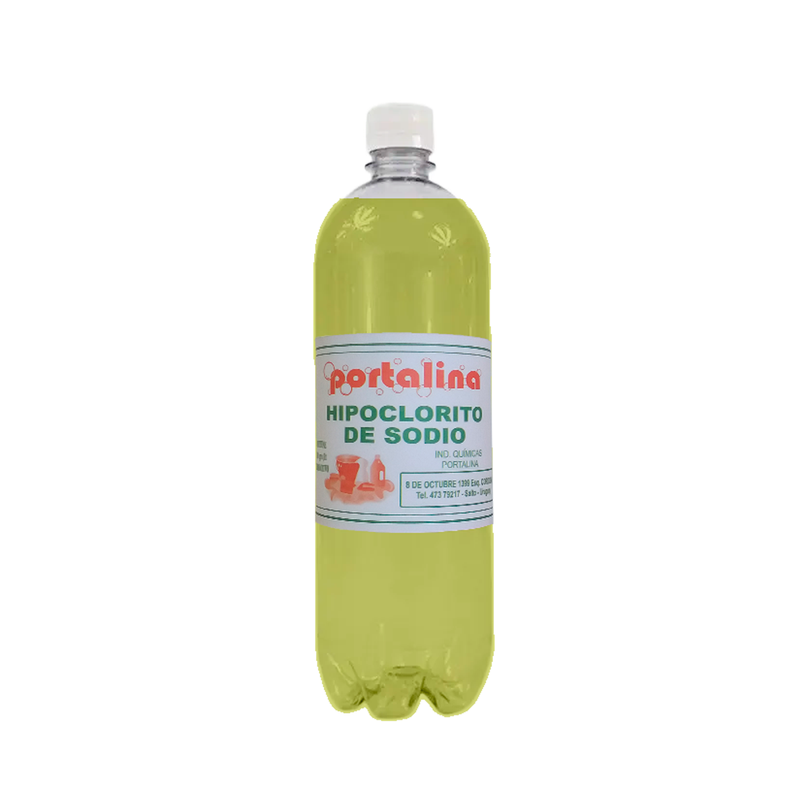 Botella 2 litros hipoclorito de sodio