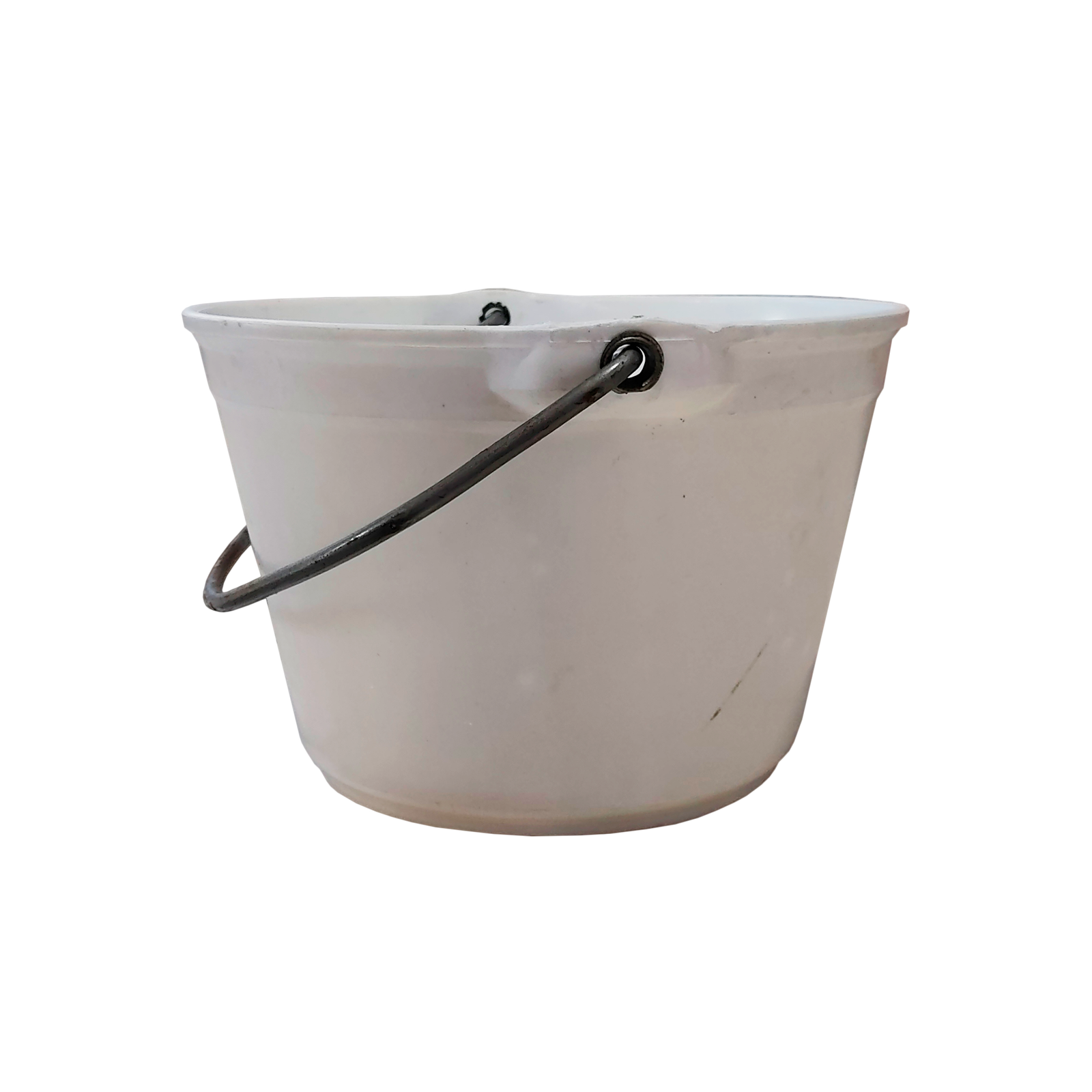 Balde reforzado blanco