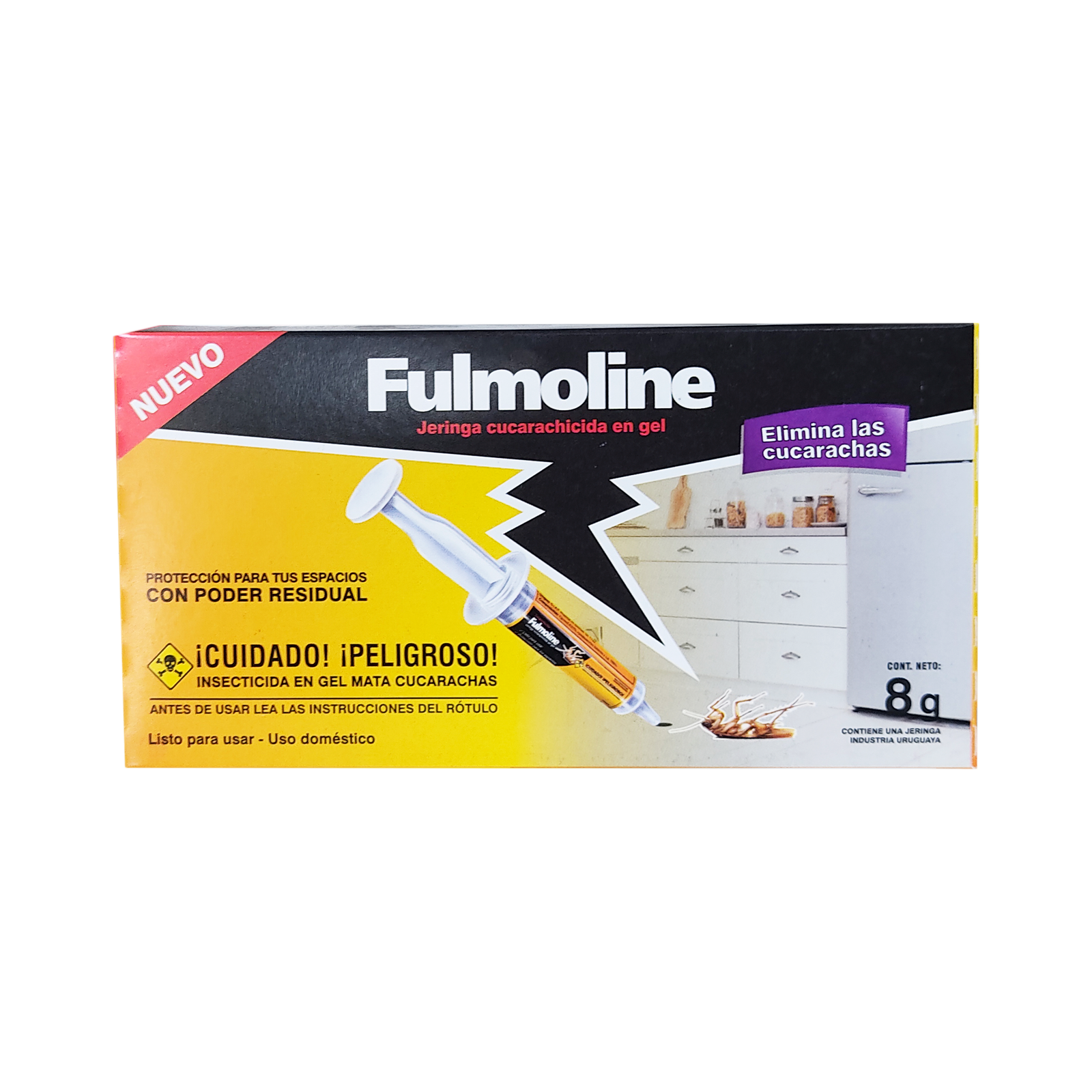 Cucarachicida Fulmoline Jeringa